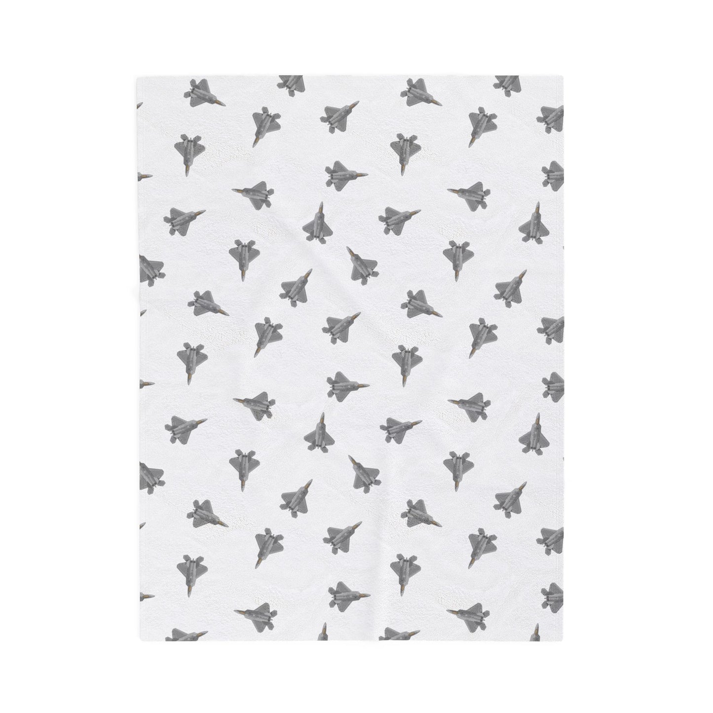 F-22 Raptor Lil Pilot Pastels Collection Plush Blanket (3 sizes)