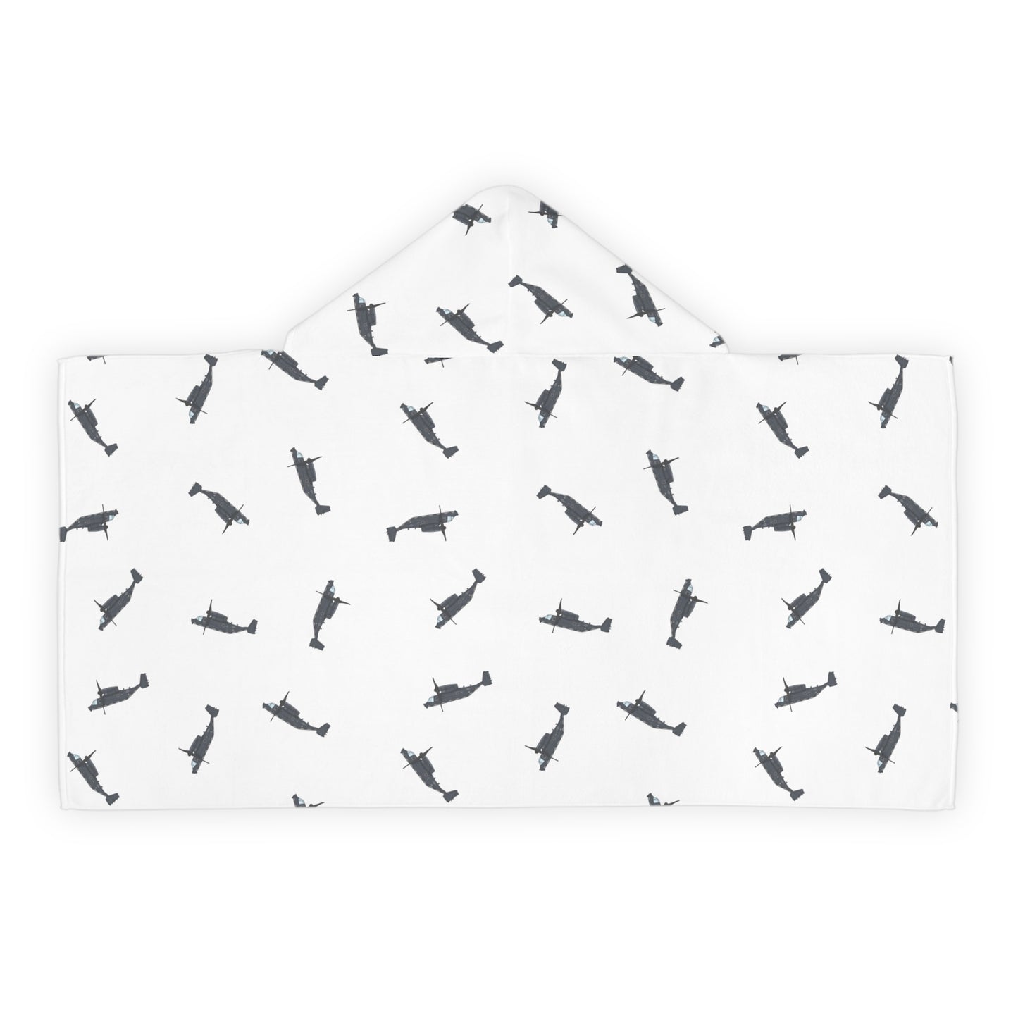 Lil Pilots Pastels Youth Hooded Towel