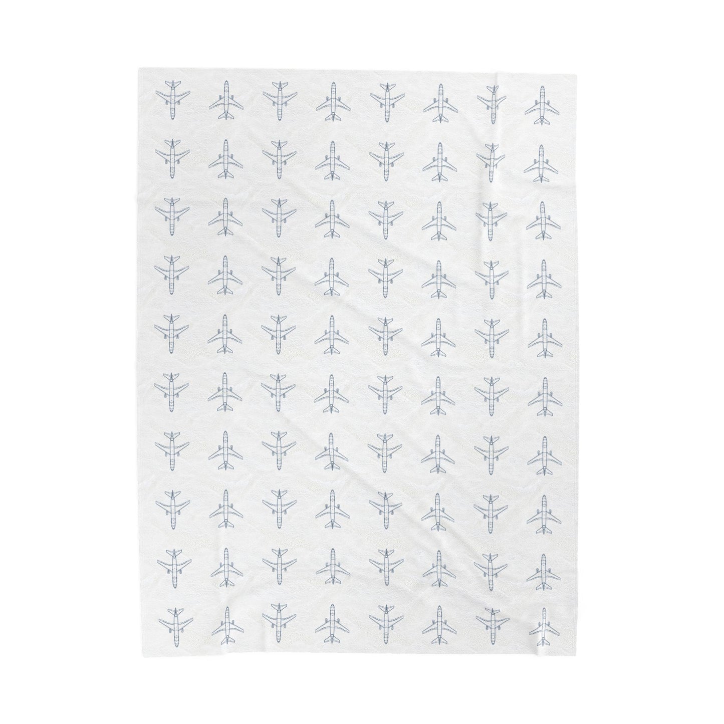 KC-10 Extender Blueprint Plush Blanket (Offered in new sizes)