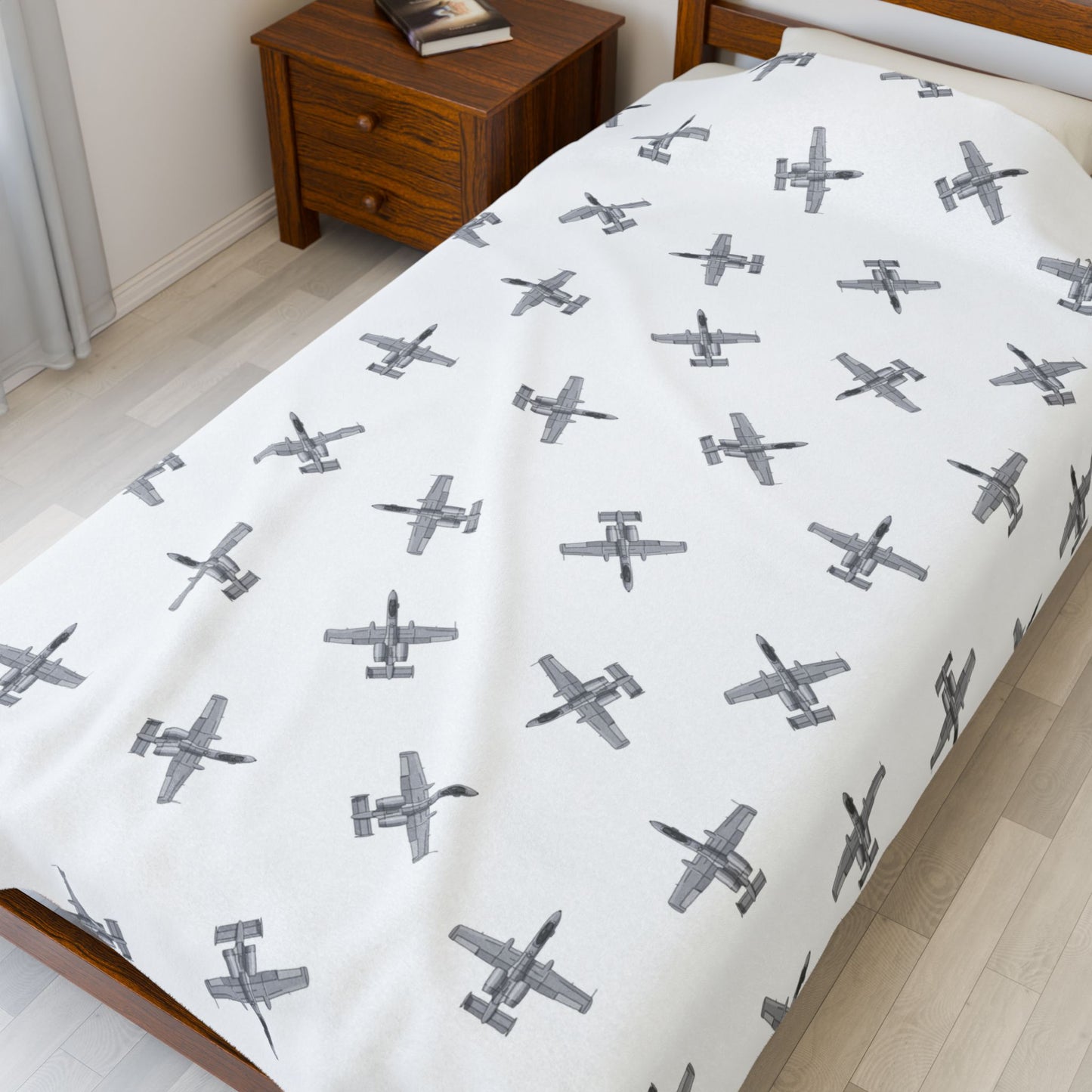 A-10 Warthog Lil Pilots Collection Plush Blanket