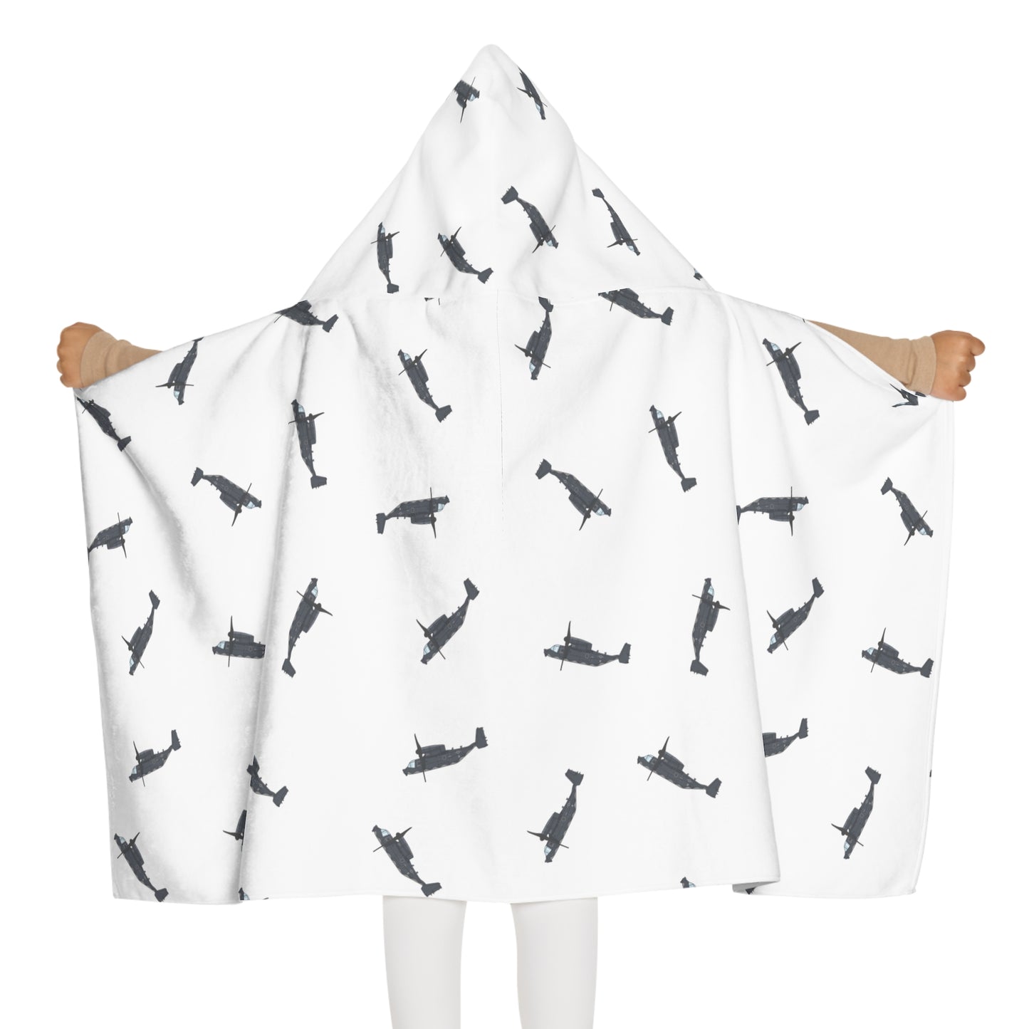 Lil Pilots Pastels Youth Hooded Towel