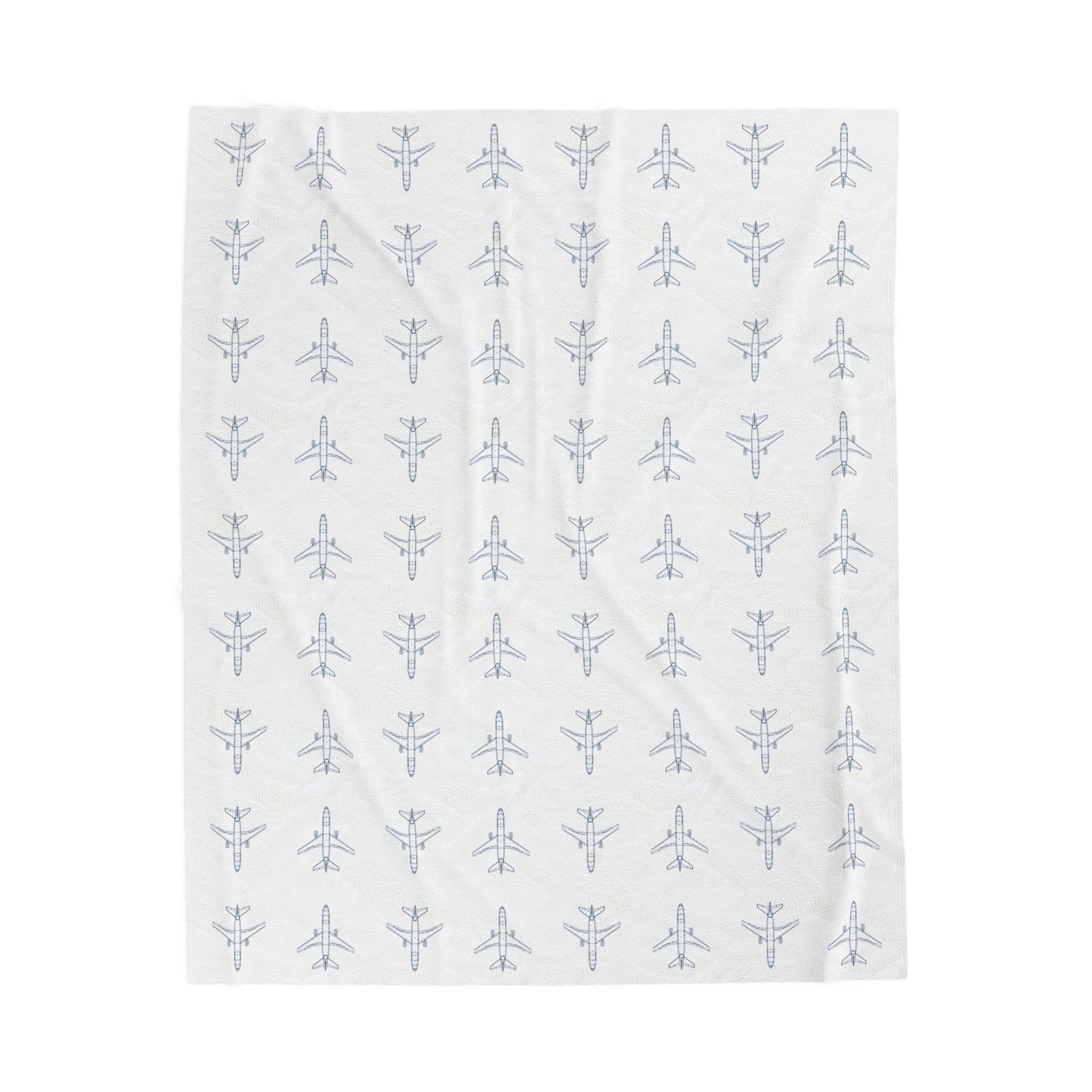 KC-10 Extender Blueprint Plush Blanket (Offered in new sizes)