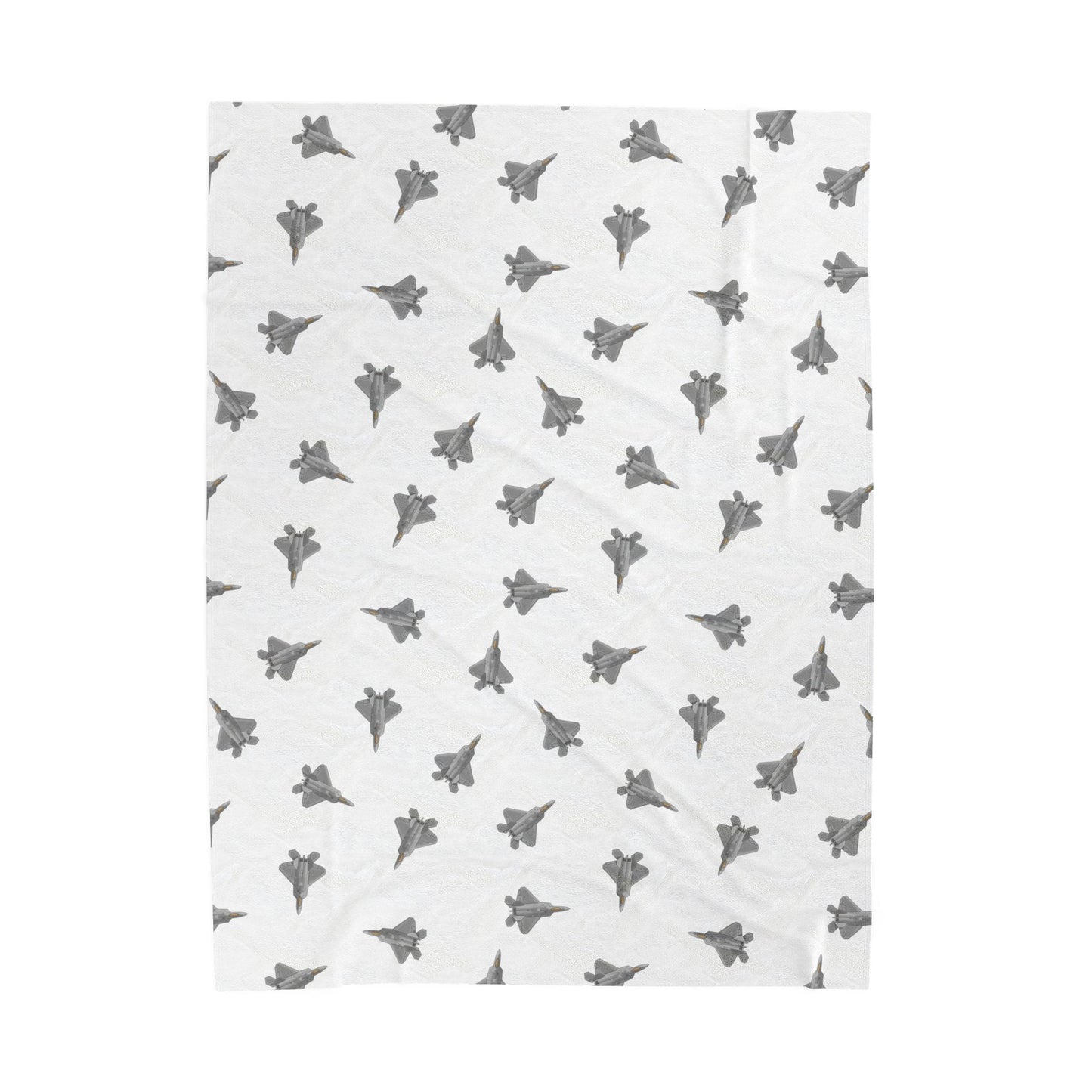 F-22 Raptor Lil Pilot Pastels Collection Plush Blanket (3 sizes)