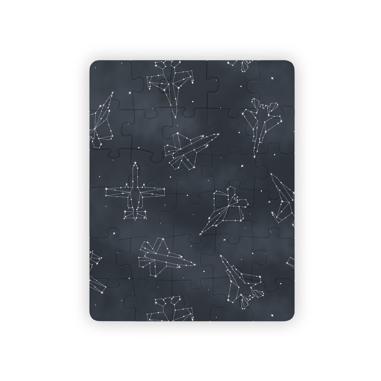 Starry Jet Night Kids Puzzle (30-Piece)