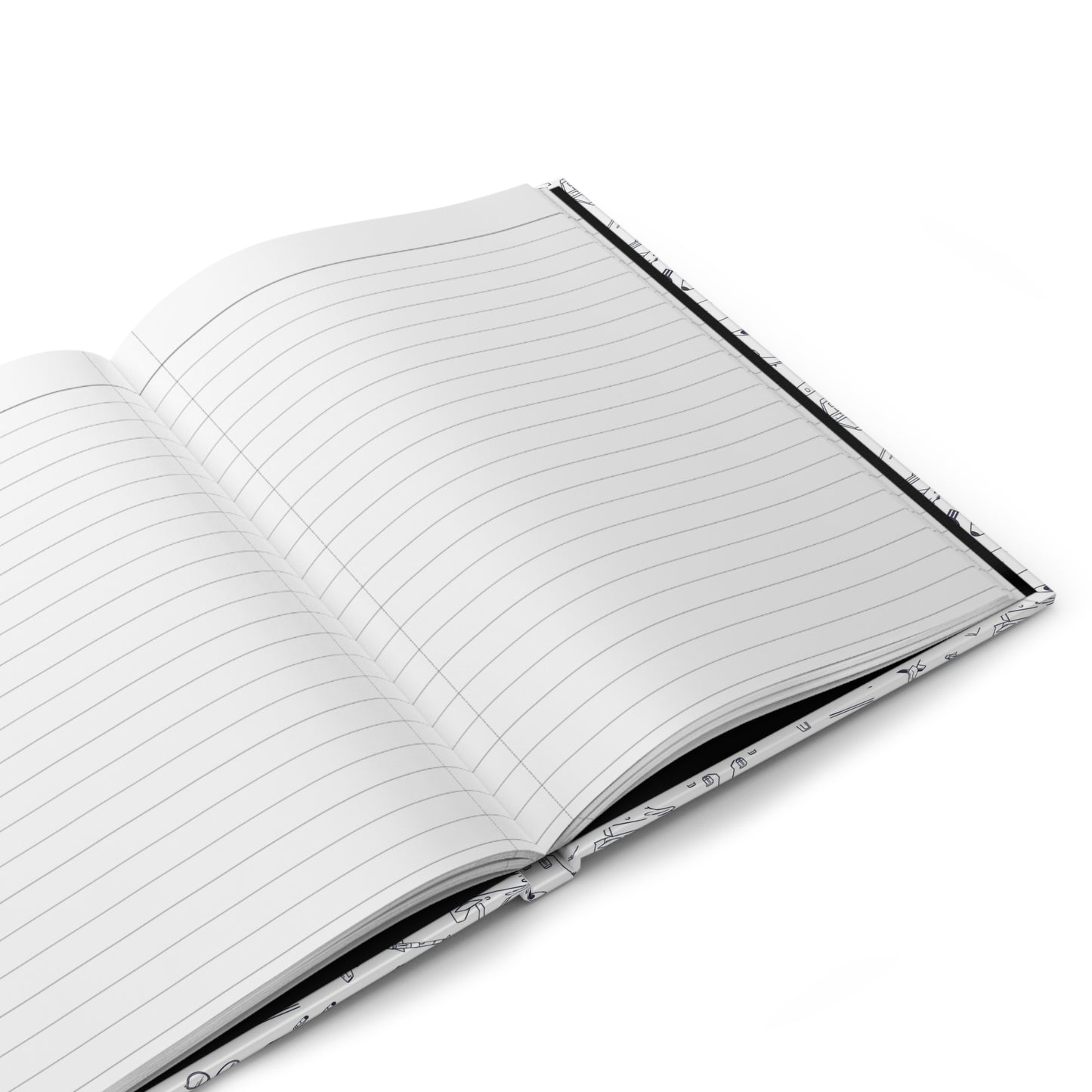 USAF Zoom + Boom Hardcover Journal/Notebook
