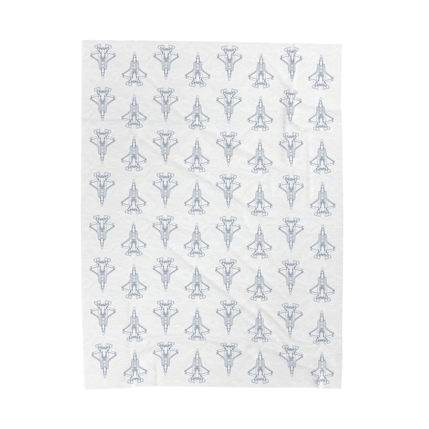 Fighter Jet Jersey Knit Swaddle Blanket