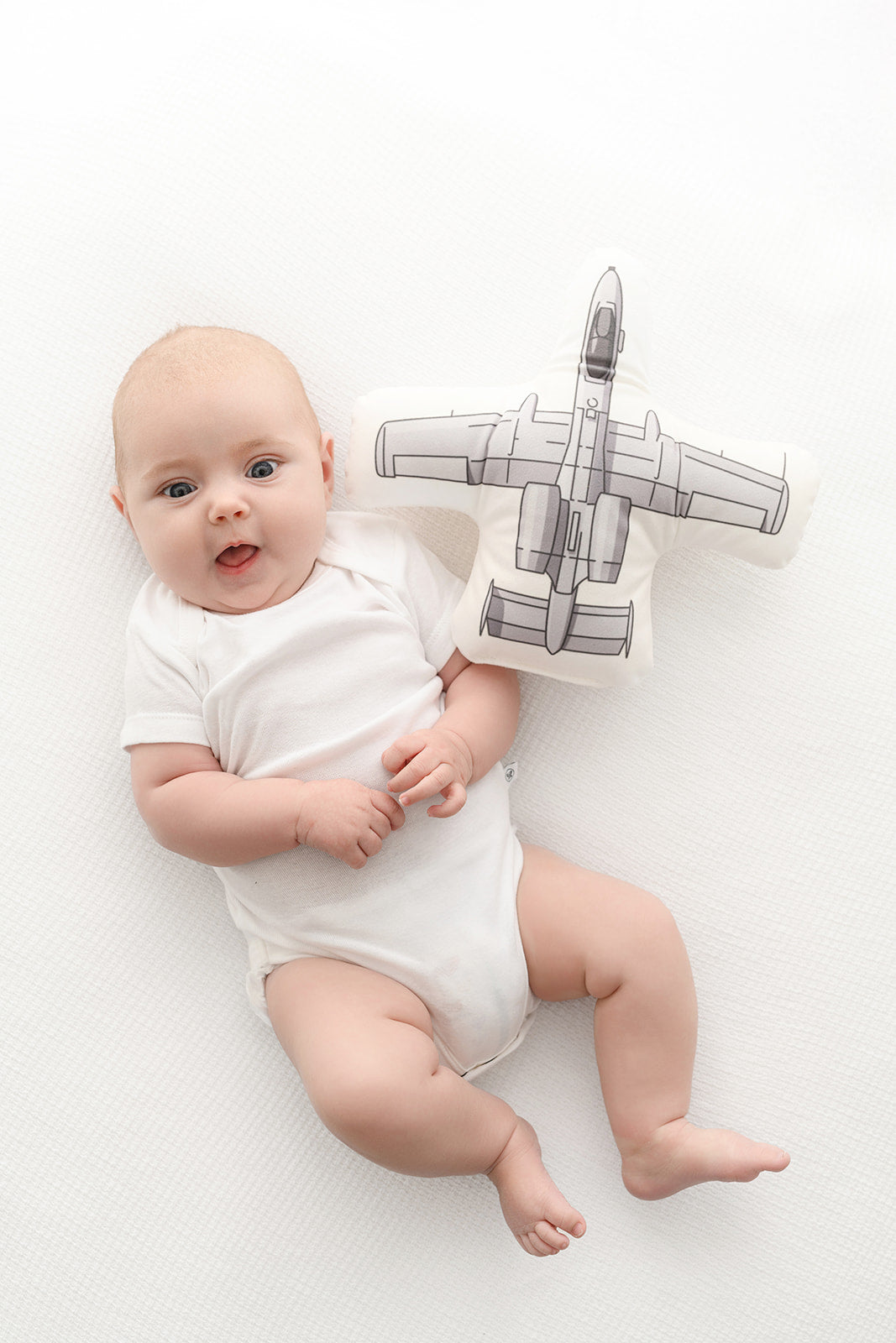Lil Pilot Military Aircraft Plush Pillows (Choose Your Aircraft) (3 Sizes)
