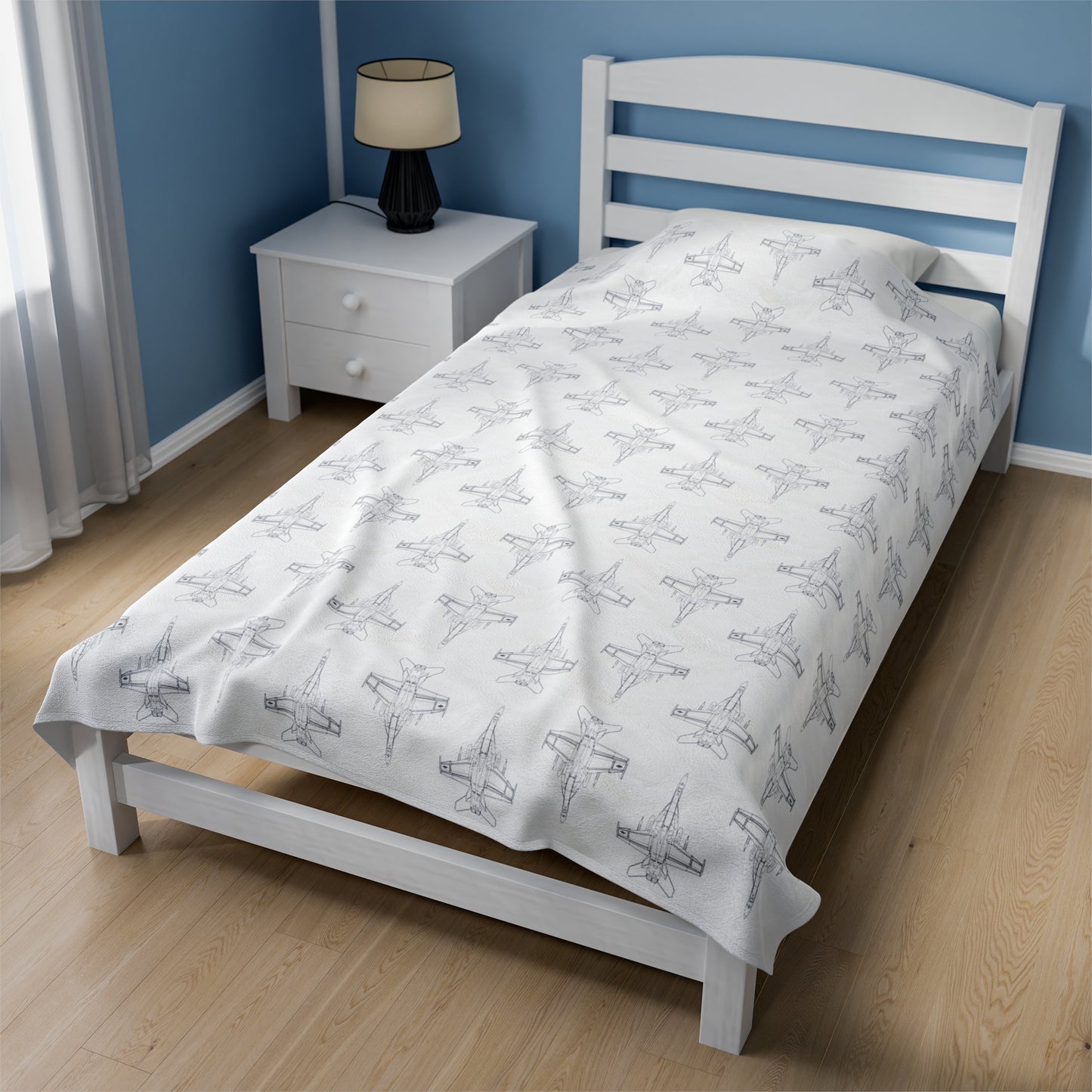 EA-18G_Growler_Blueprint_Plush_Blanket_Mock_up