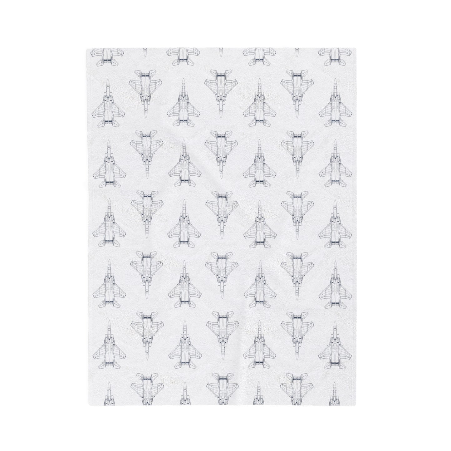 F-15C_Eagle_Blueprint-Plush_Blanket
