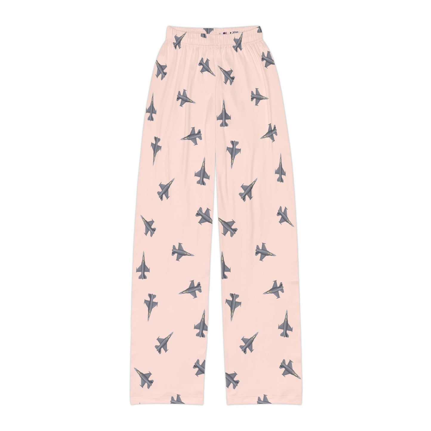 Lil_Pilot_Pastels_F16_Fighter_Jet_Pajama_Pants_Coral_color