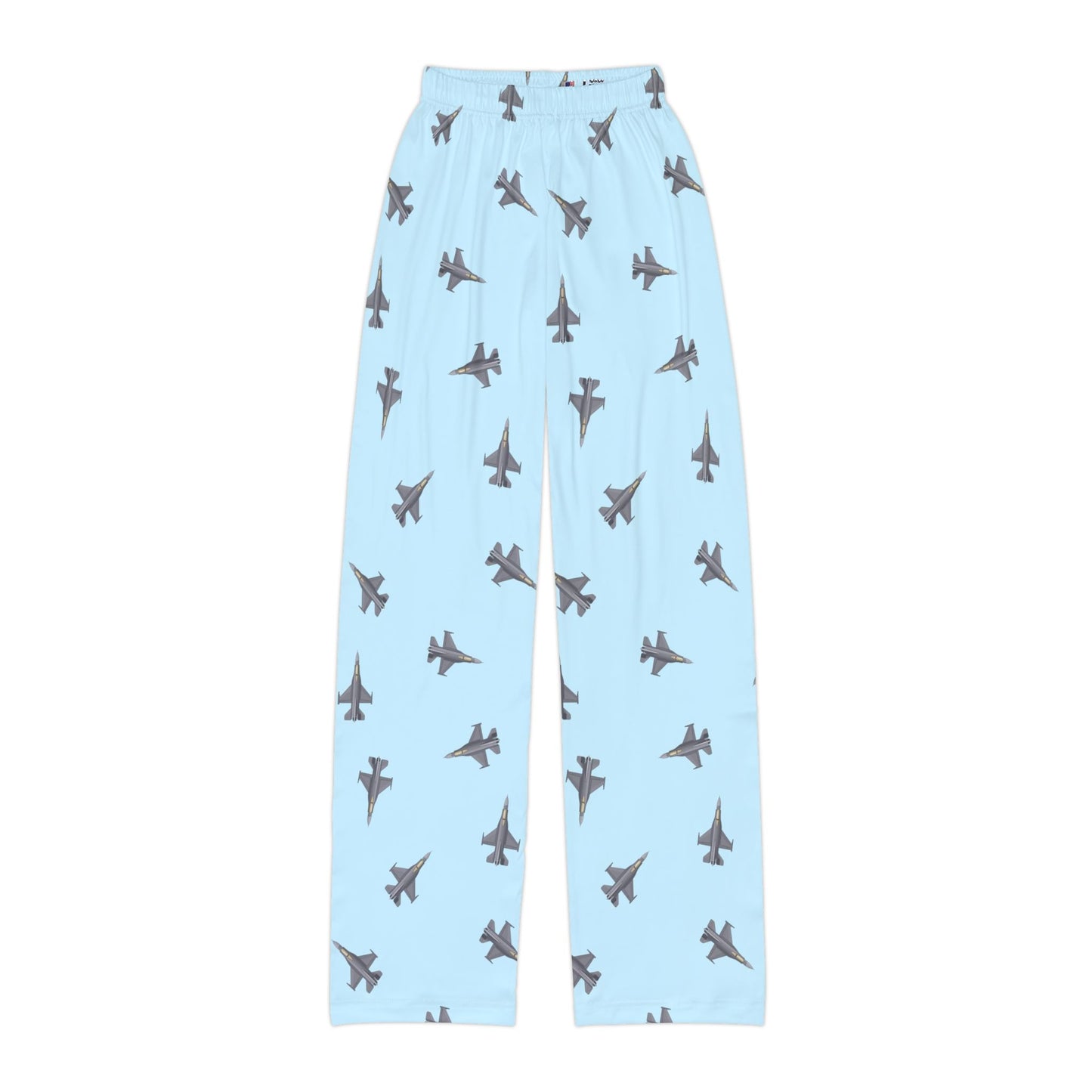 Lil_Pilot_Pastels_F16_Fighter_Jet_Pajama_Pants_Cyan_color
