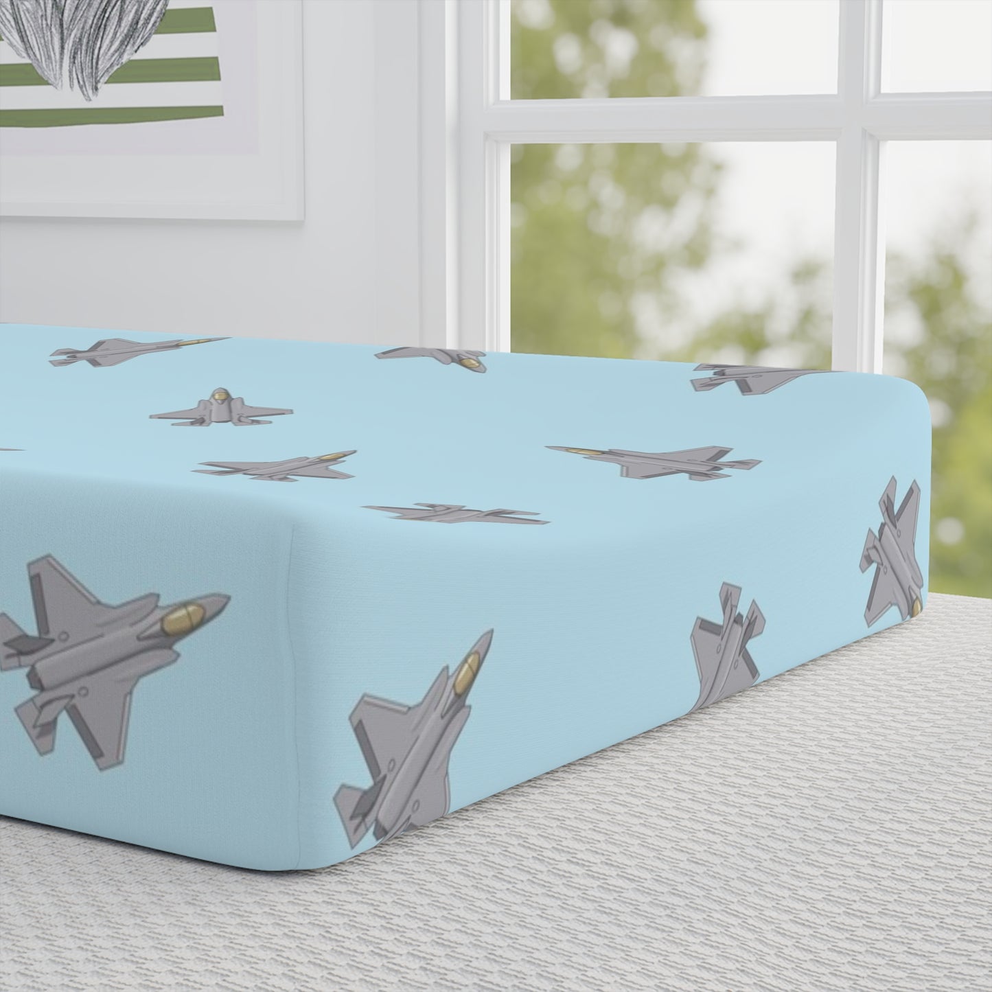 Little_Pilot_Pastels_F35A_cyan_changing_pad_cover_up_close