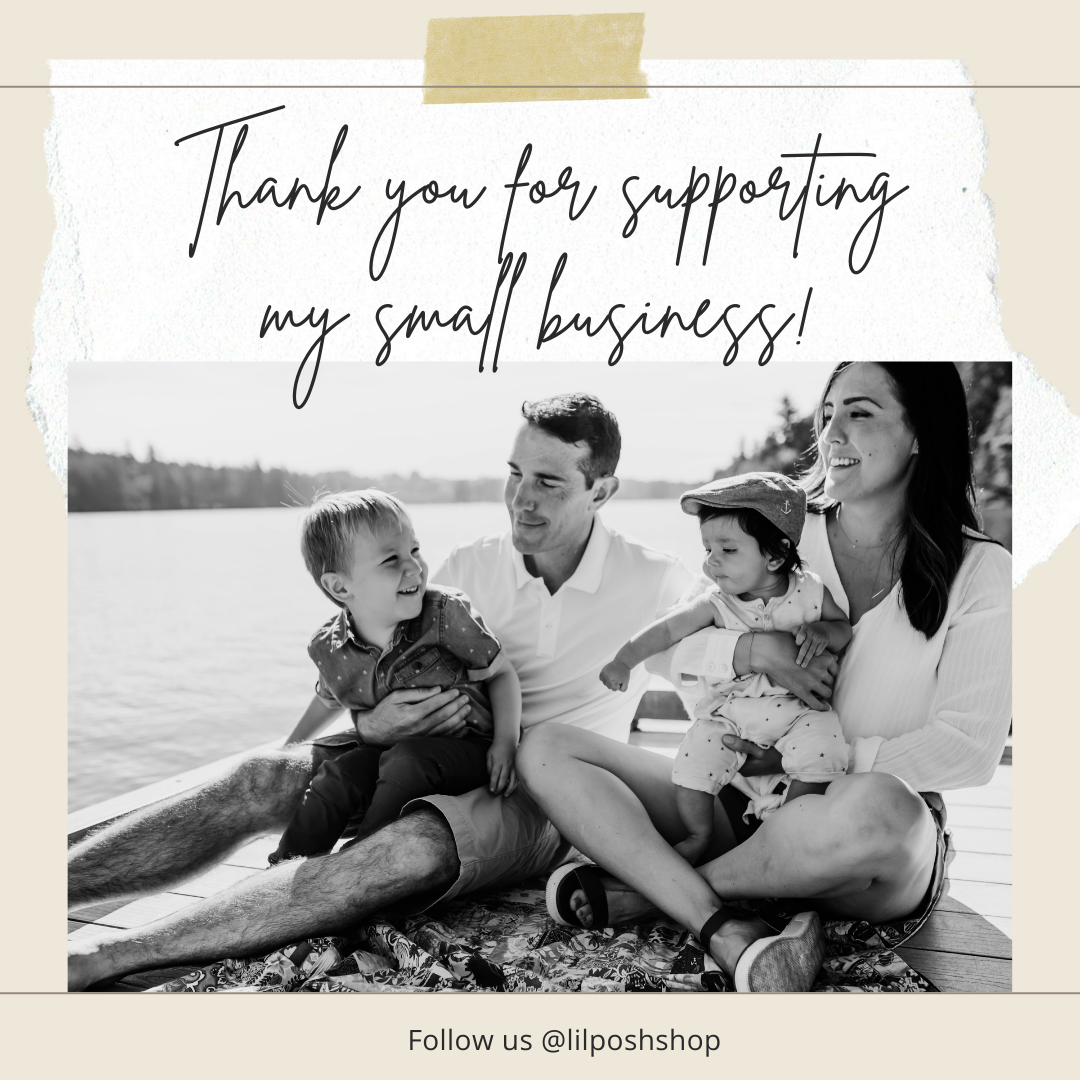 Thank you for supporting my small business