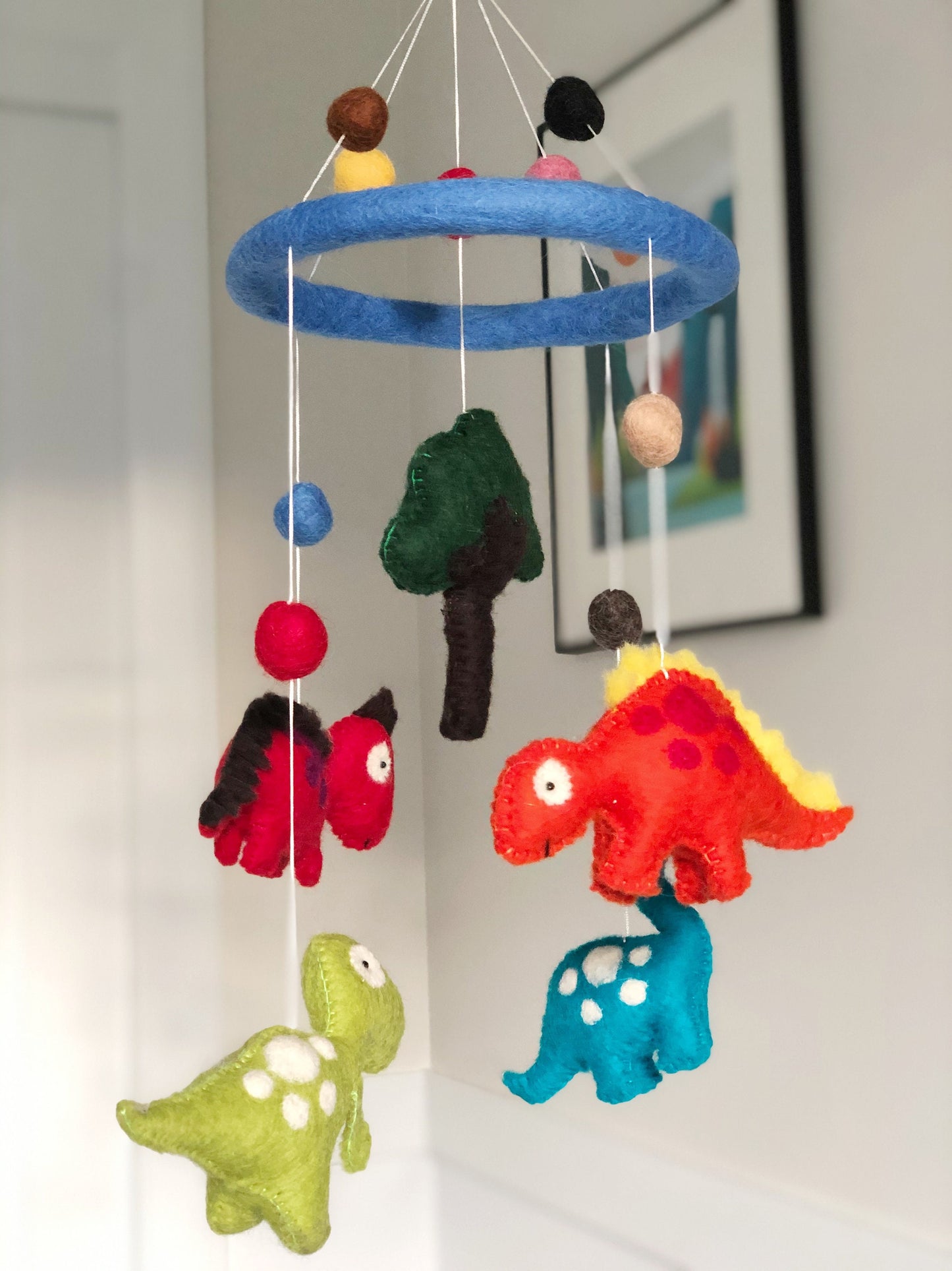 Lil Dinosaur Baby Mobile