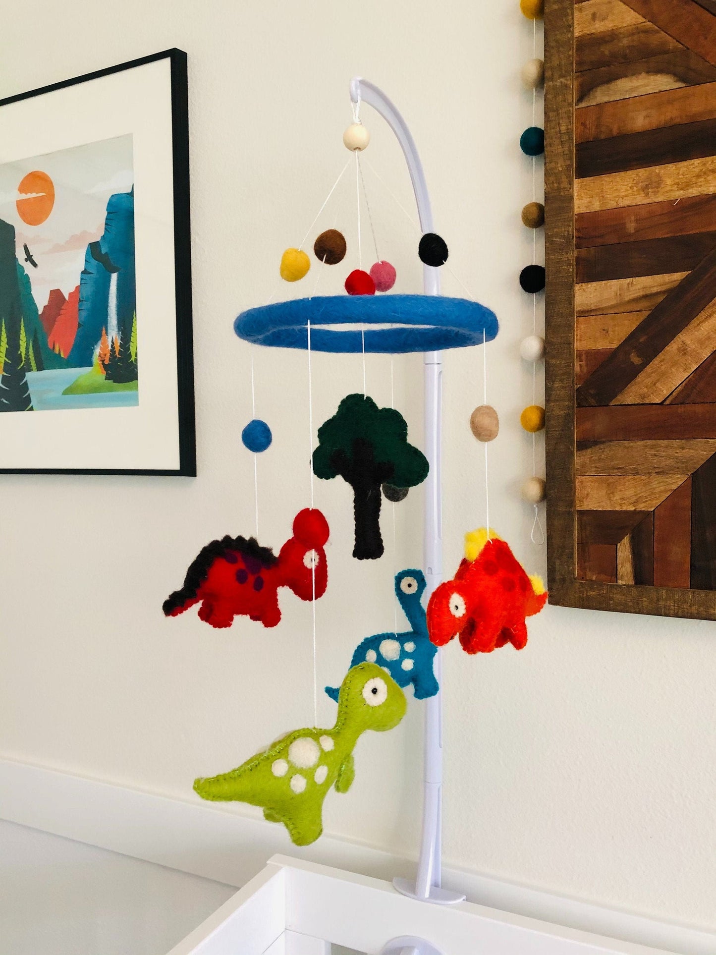 Lil Dinosaur Baby Mobile