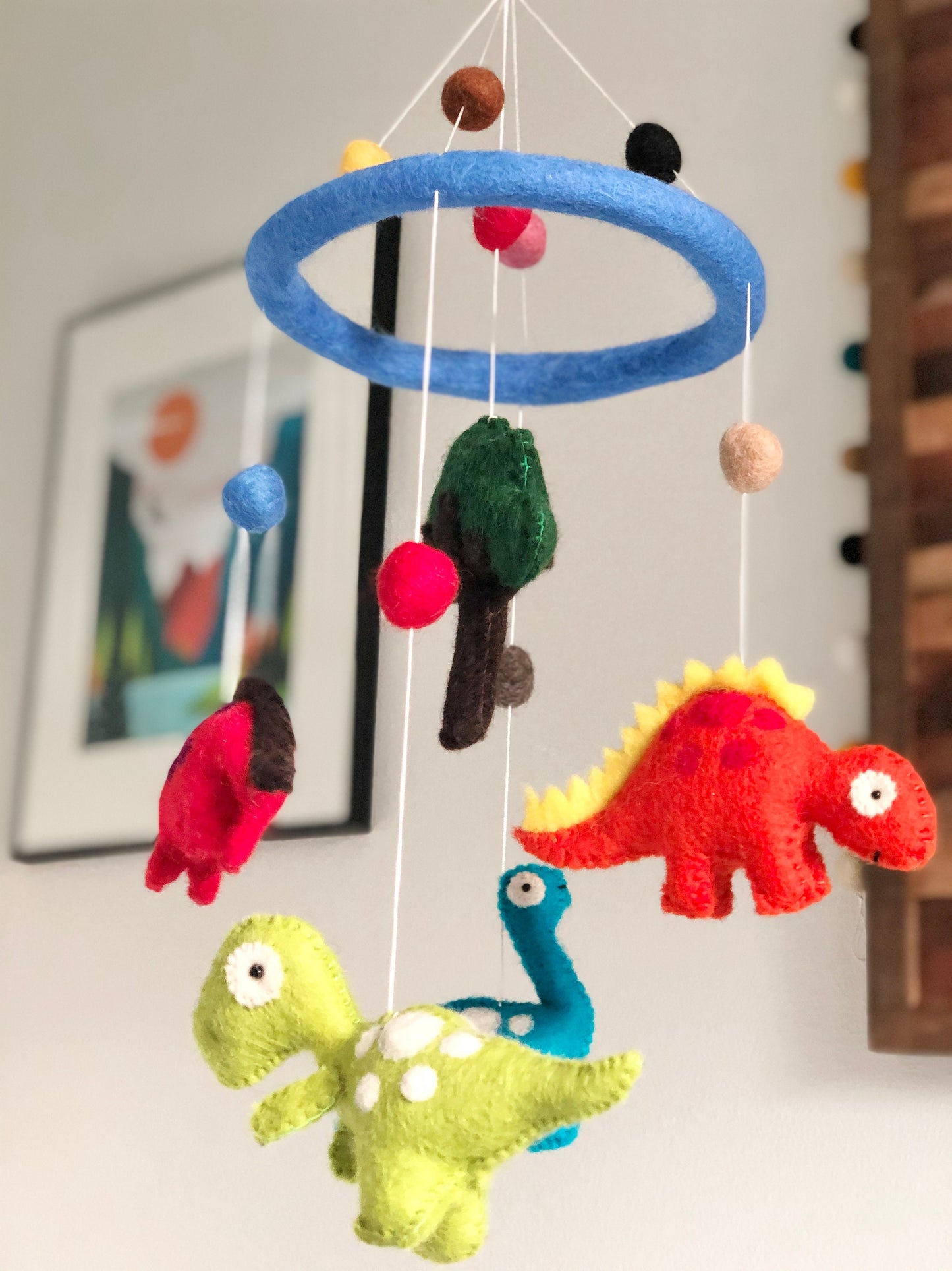 Lil Dinosaur Baby Mobile