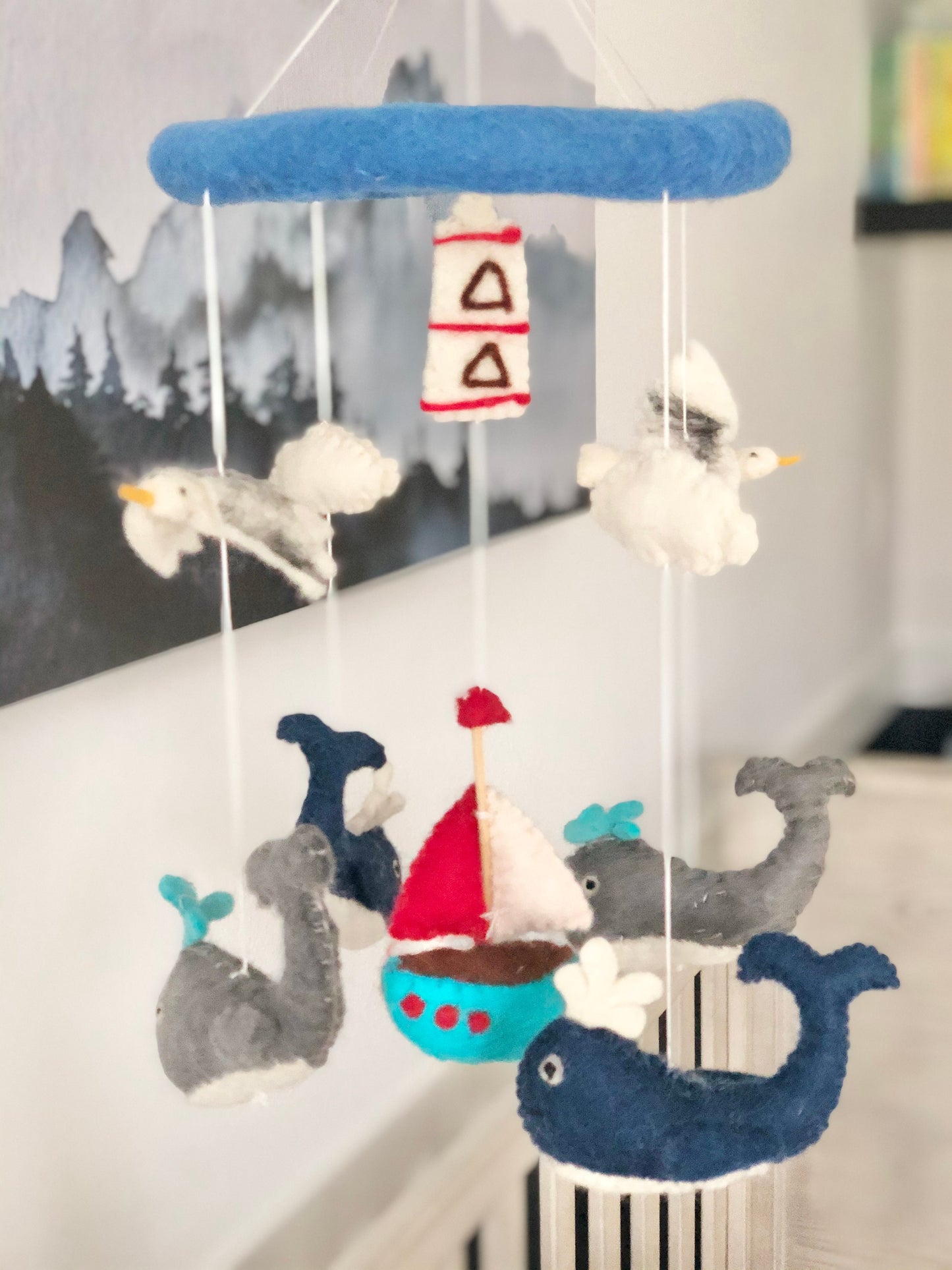 Lil Nautical Baby Mobile