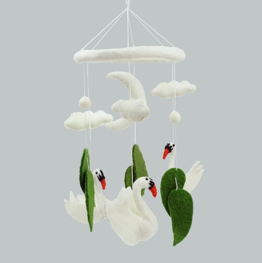 Lil Swan Baby Mobile