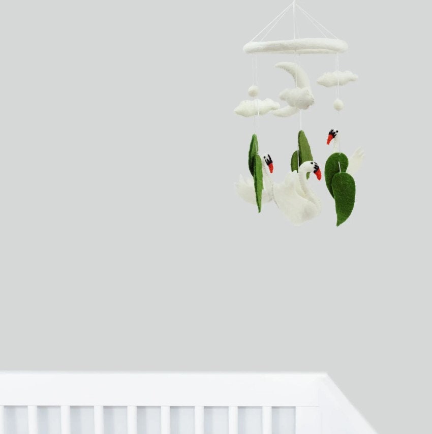 Lil Swan Baby Mobile