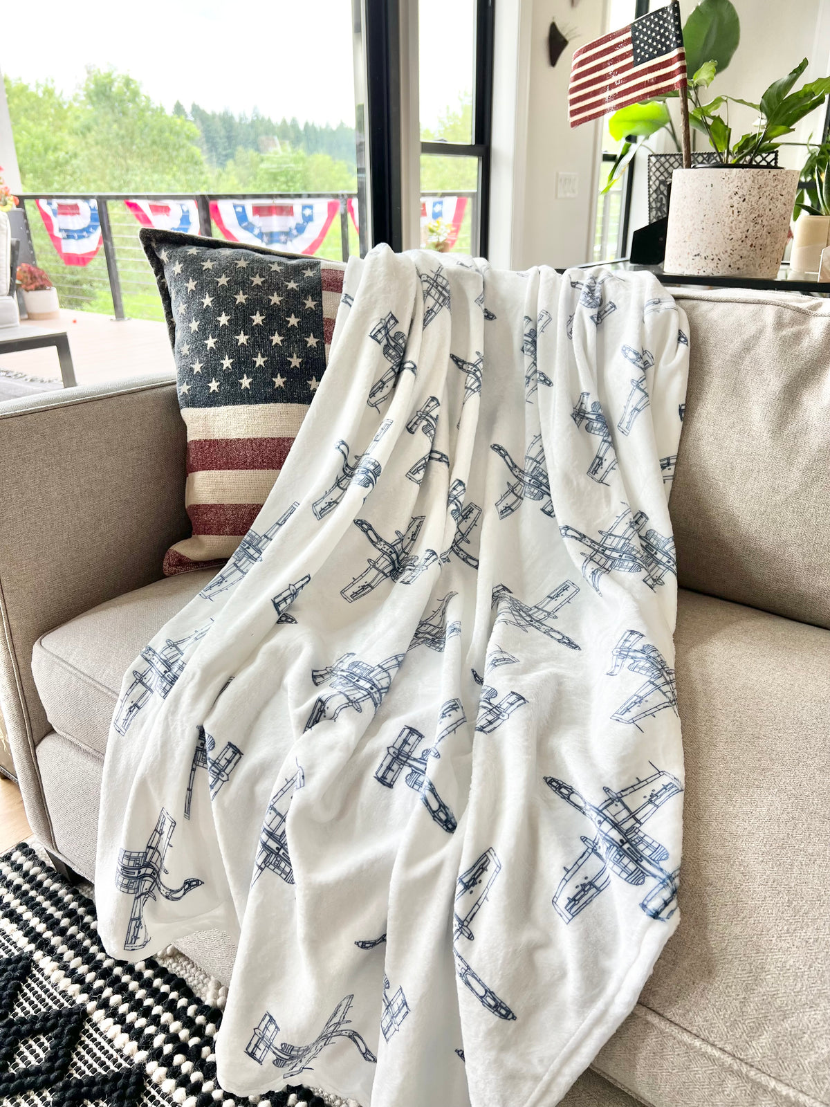 Plush Blankets & Towels