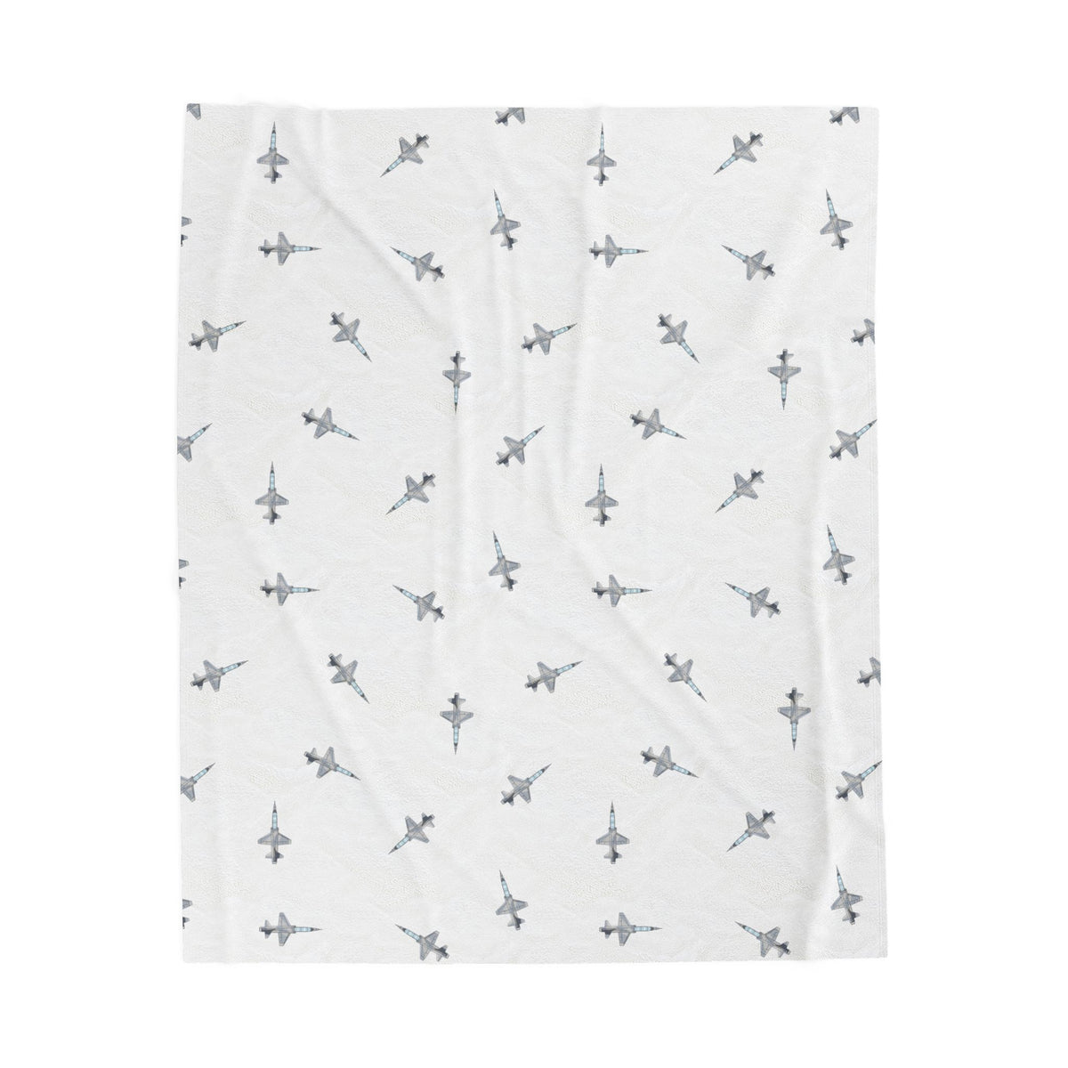 T-38 Talon Lil Pilots Collection Plush Blanket (50" X 60" Couch throw)