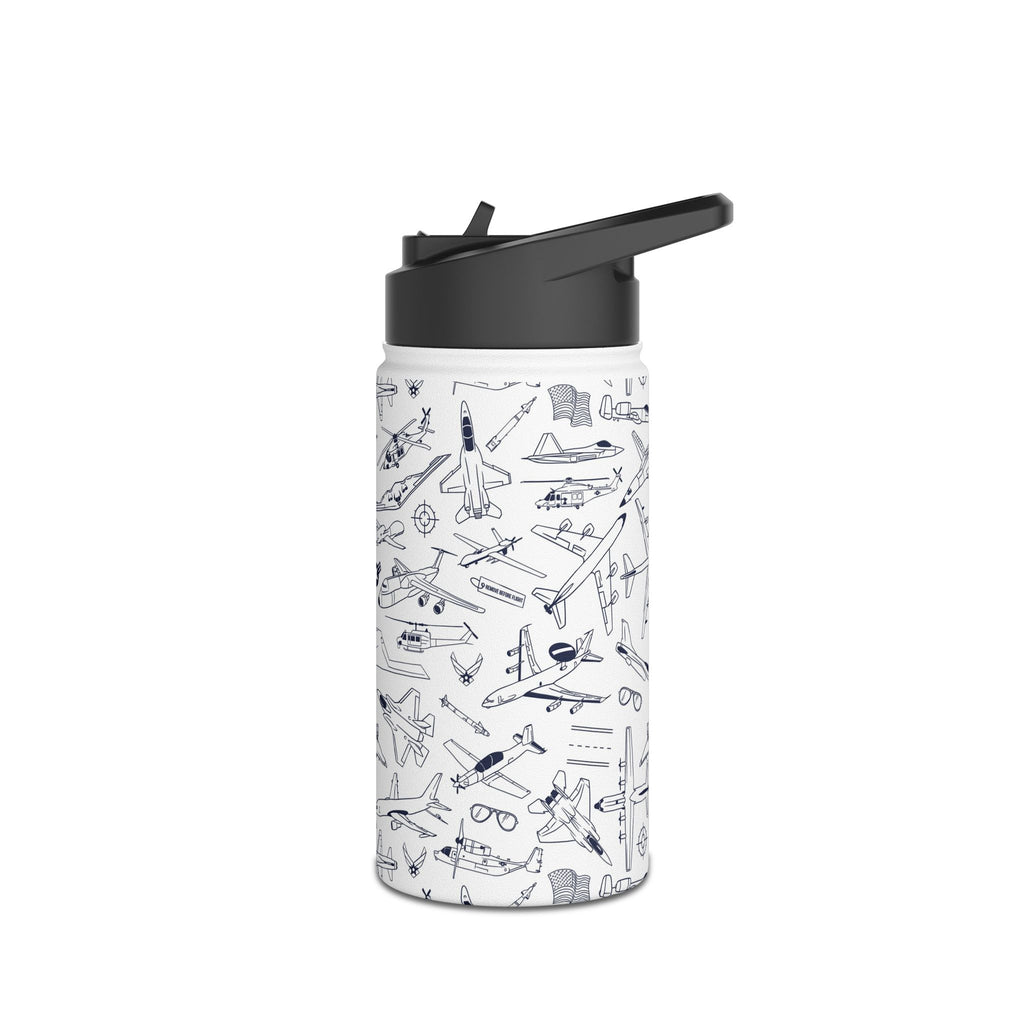 USAF Zoom + Boom Stainless Steel Water Bottles (12oz, 16oz, 32oz)