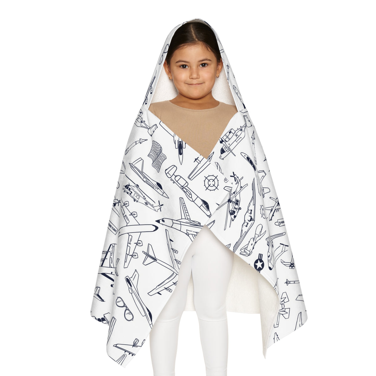USAF Zoom + Boom-Youth Hooded Towel