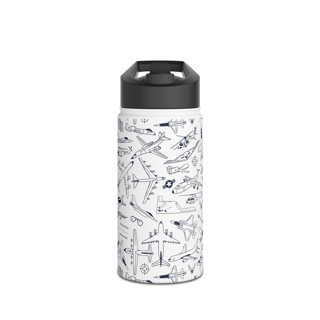 USAF Zoom + Boom Stainless Steel Water Bottles (12oz, 16oz, 32oz)