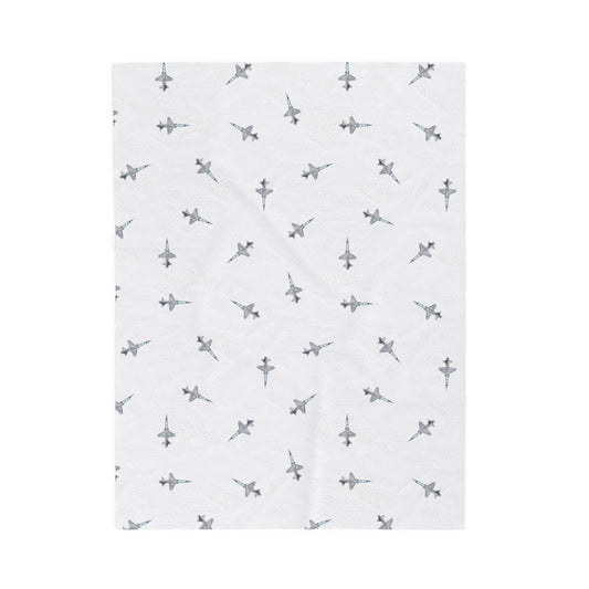 T-38 Talon Lil Pilots Collection Plush Blanket (3 sizes)