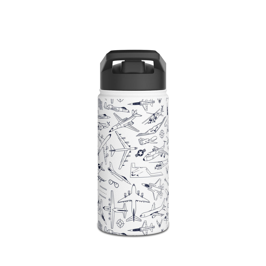 USAF Zoom + Boom Stainless Steel Water Bottles (12oz, 16oz, 32oz)