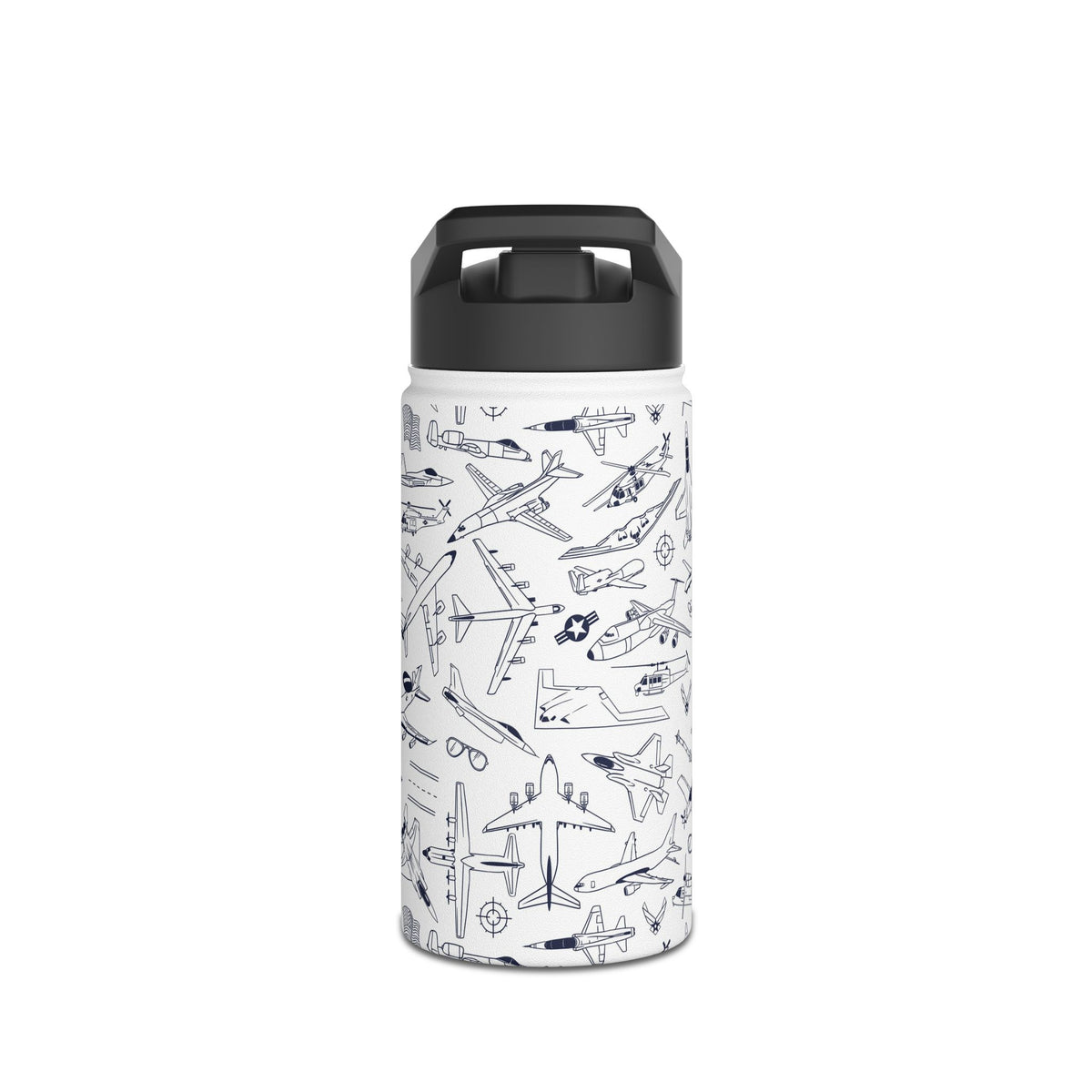 USAF Zoom + Boom Stainless Steel Water Bottles (12oz, 16oz, 32oz)