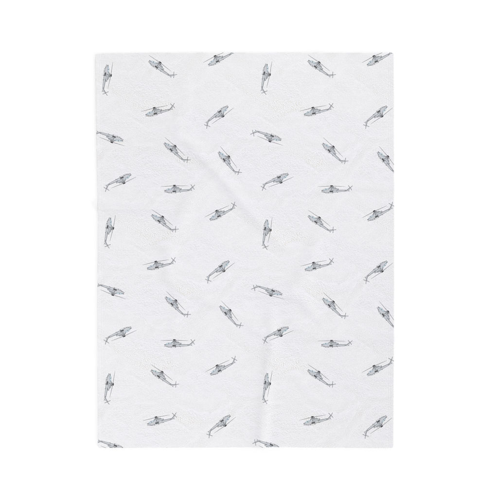 AH-1Z Viper Lil Pilots Collection Plush Blanket (30" X 40" Baby/Toddler)