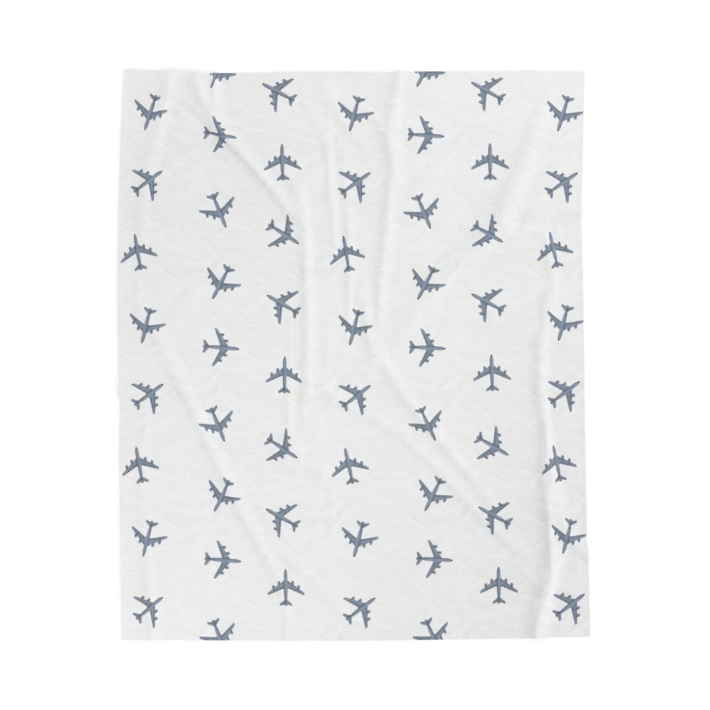 KC-135 Stratotanker Lil Pilots Collection Plush Blanket