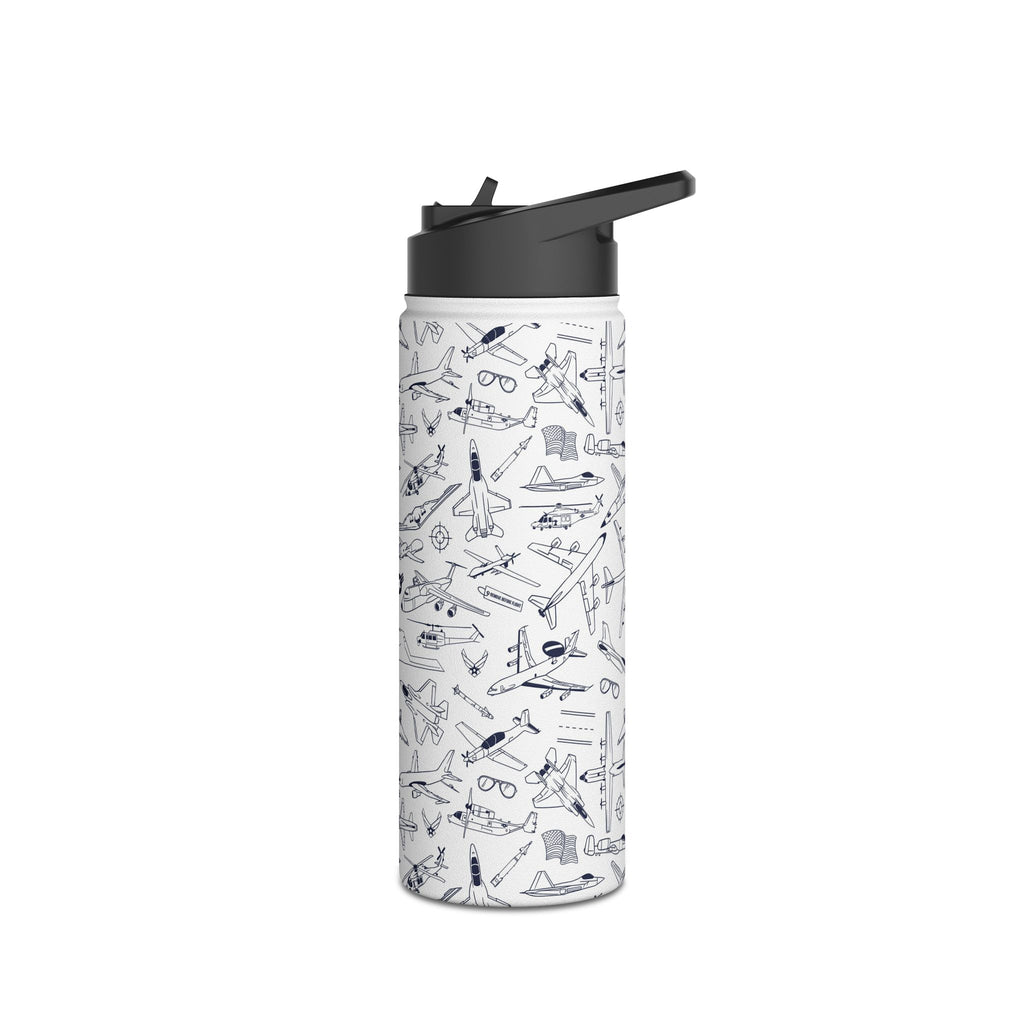 USAF Zoom + Boom Stainless Steel Water Bottles (12oz, 16oz, 32oz)