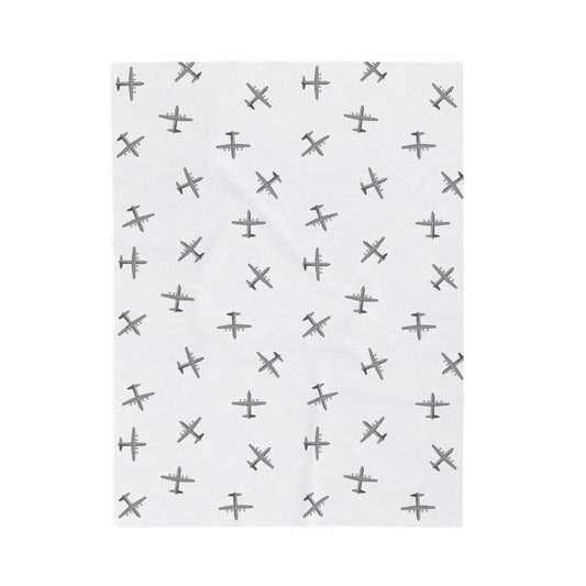 C-130 Hercules Lil Pilots Collection Plush Blanket (3 sizes)