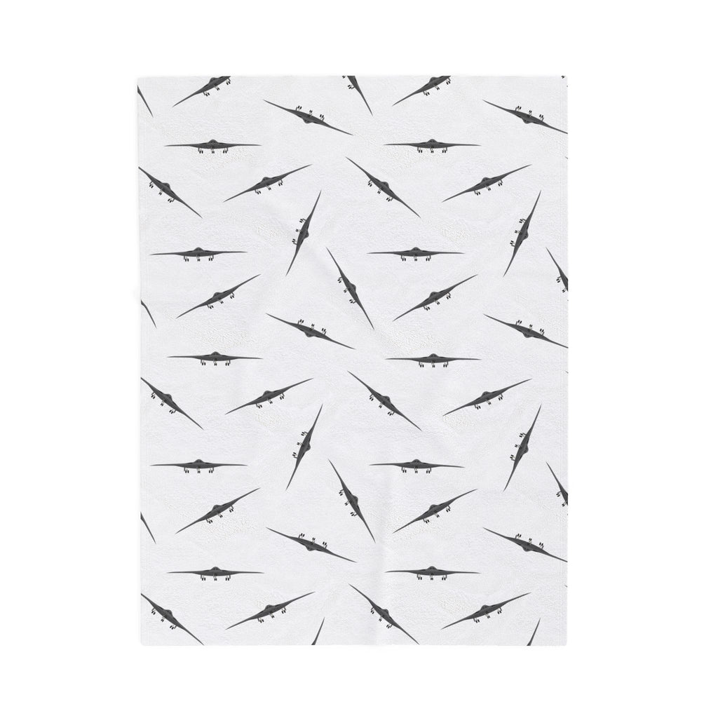 B-21 Raider Lil Pilots Collection Plush Blanket (30" X 40" Baby/Toddler)