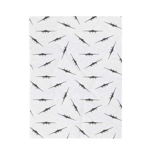 B-21 Raider Lil Pilots Collection Plush Blanket (3 sizes)