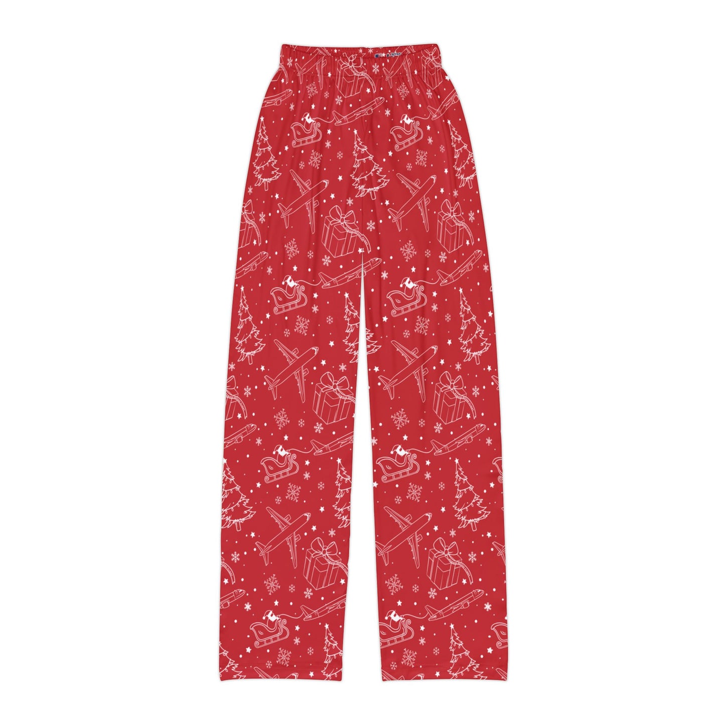 CURRENTLY OUT OF STOCK It's an A-320 Christmas- Youth Pajama Pants-Choose your Aircraft (sizes XS-Large)