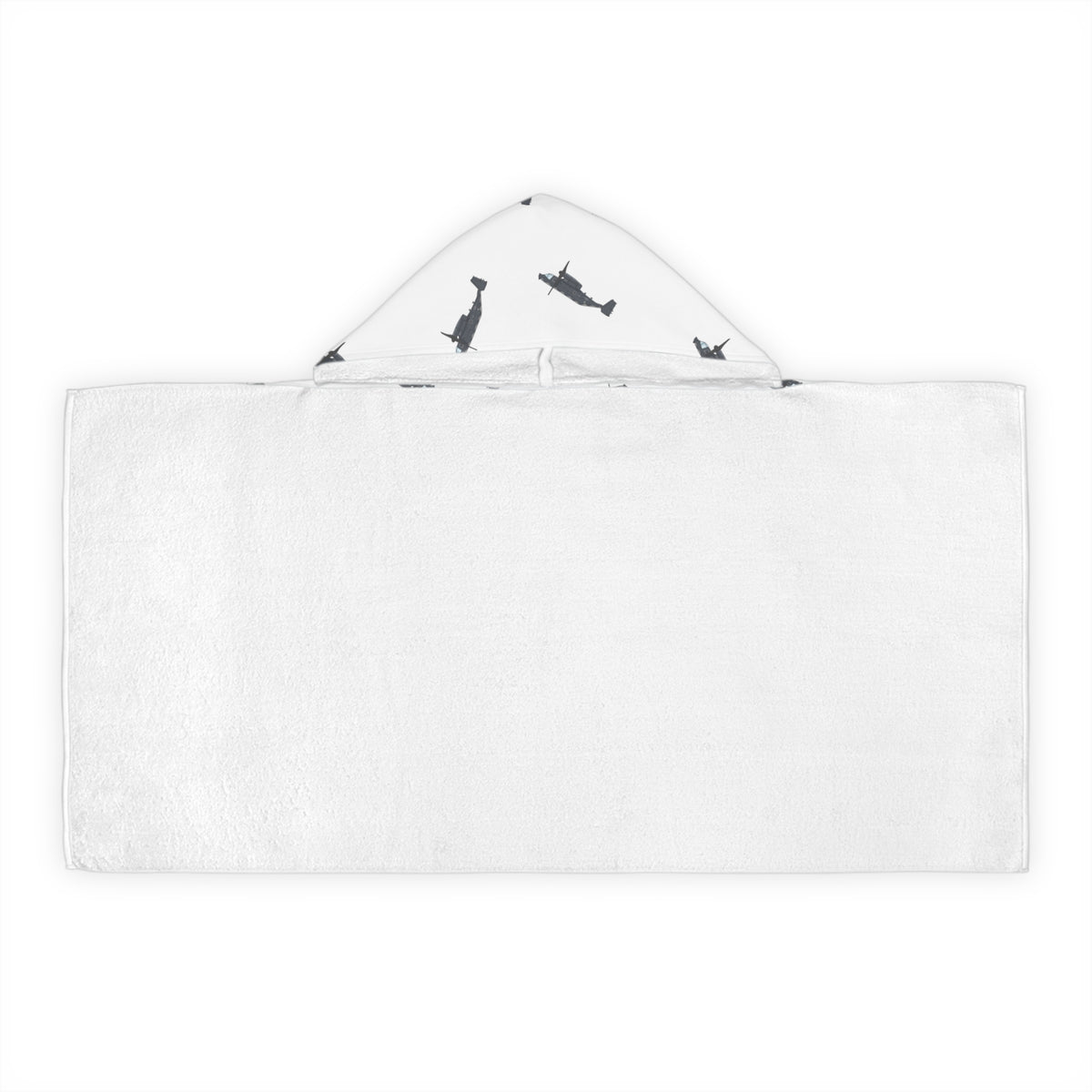 Lil Pilots Pastels Hooded Towel