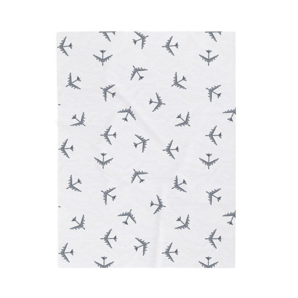 B-52 Stratofortress Lil Pilots Collection Plush Blanket (30" X 40" Baby/Toddler)