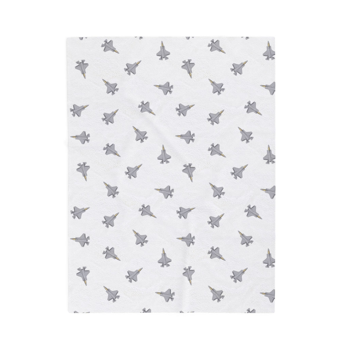 F-35 Panther Lil Pilots Collection Plush Blanket (60" X 80" Twin Size)