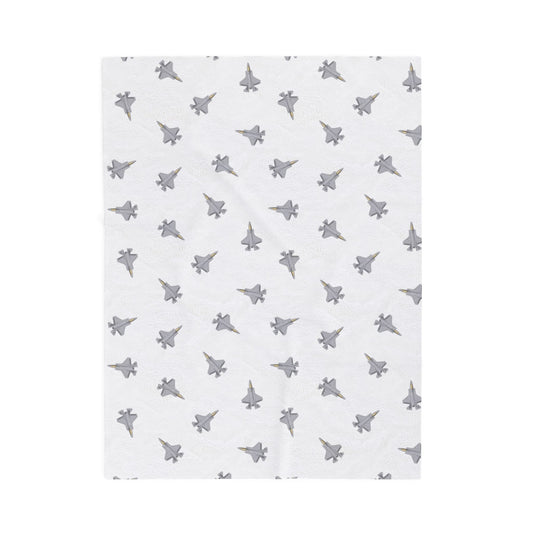 F-35 Panther Lil Pilots Collection Plush Blanket (3 sizes)
