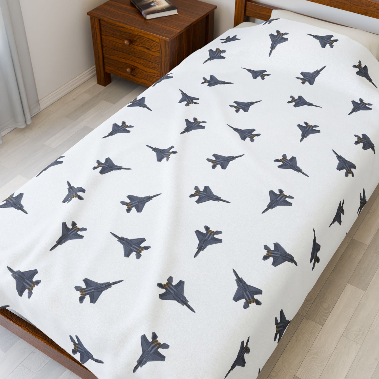 F-15 Lil Pilots Collection Plush Blanket (3 sizes)