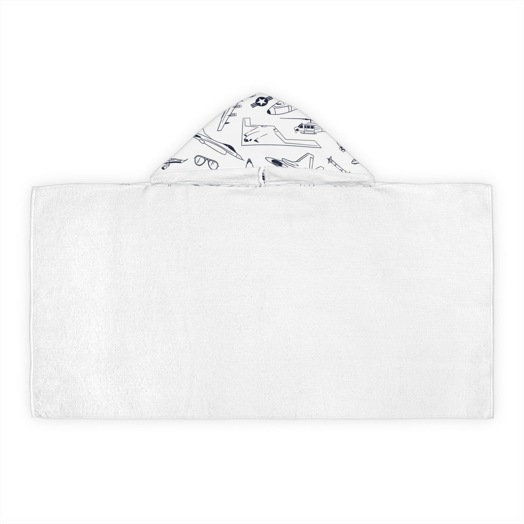 USAF Zoom + Boom-Youth Hooded Towel
