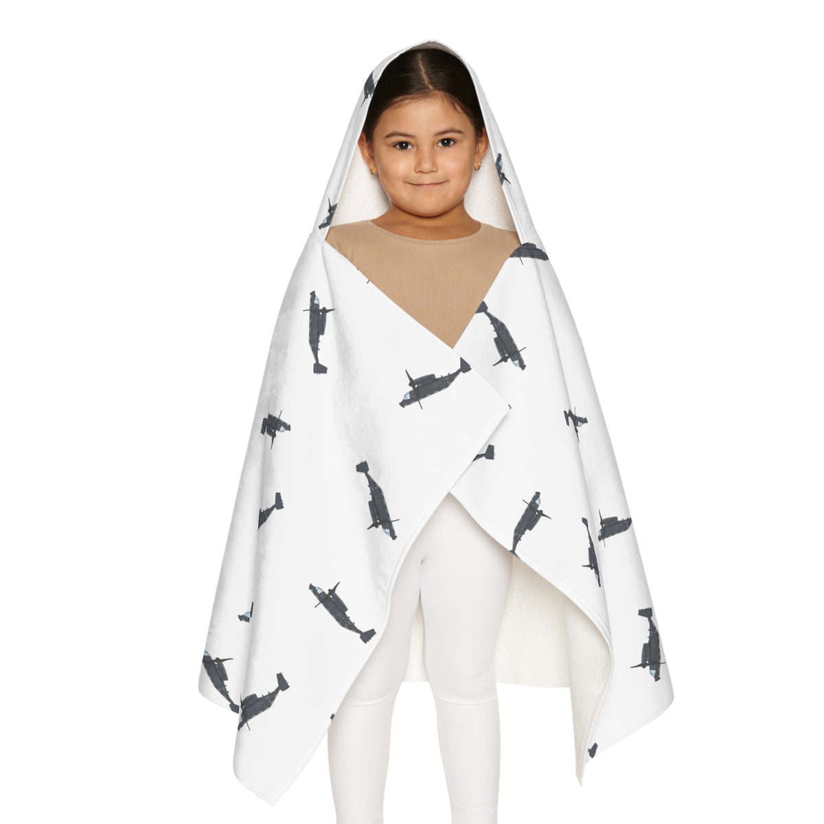 Lil Pilots Pastels Youth Hooded Towel