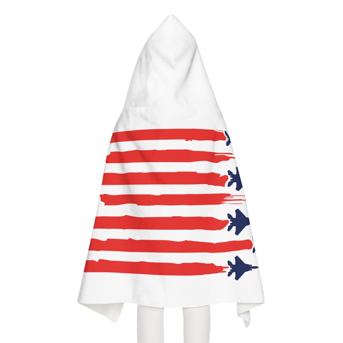 F-15 American Flag Youth Hooded Towel