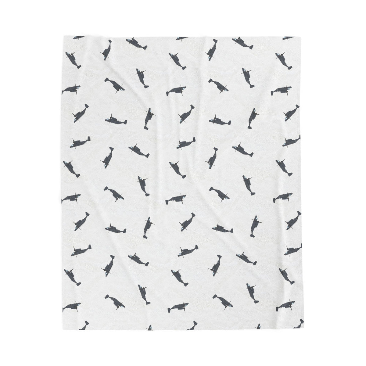 CV-22 Osprey Lil Pilots Collection Plush Blanket (30" X 40" Baby/Toddler)