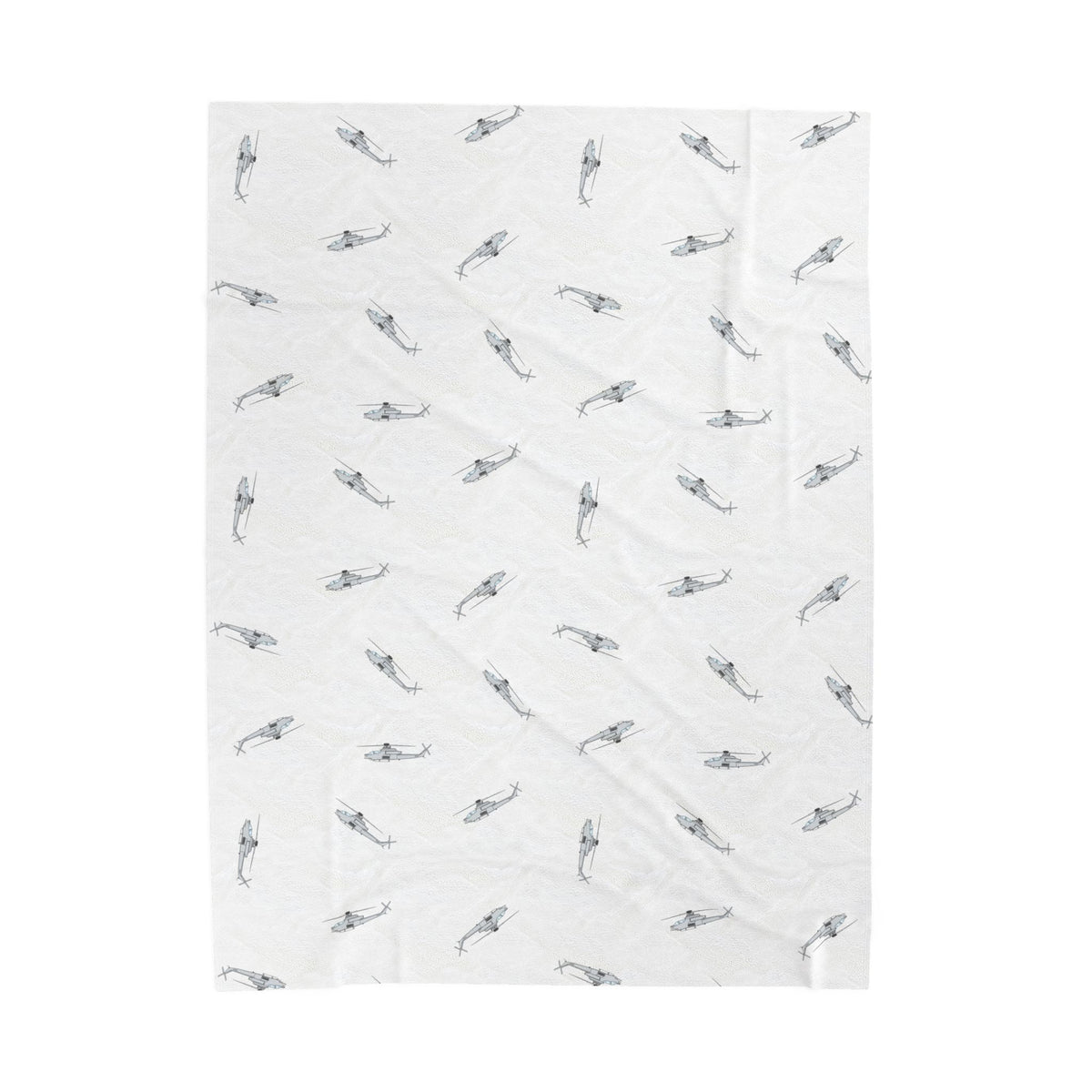 AH-1Z Viper Lil Pilots Collection Plush Blanket (60" X 80" Twin Size)