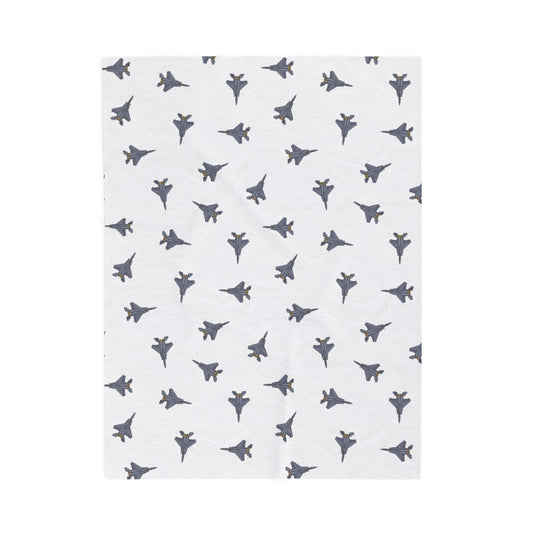 F-15 Lil Pilots Collection Plush Blanket (3 sizes)