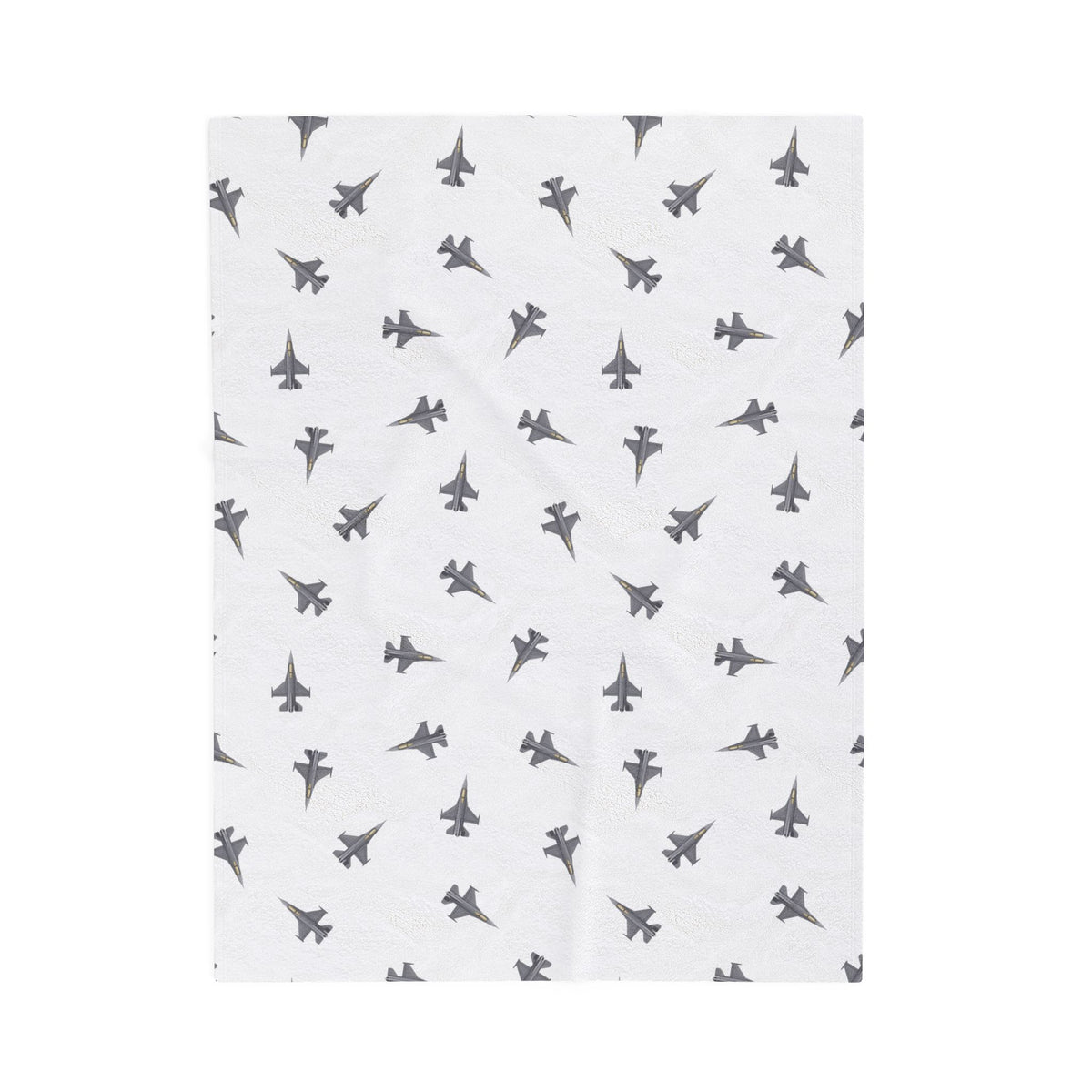 F-16 Viper Lil Pilots Collection Plush Blanket (50" X 60" Couch Throw)